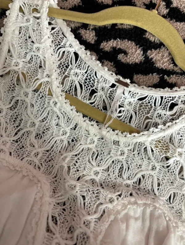 Free People White Dress Mini - Image 7