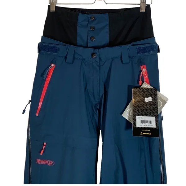 NEW VOLKL Pro Mt St Helens Snow Ski Pants Blue Size 6 - Image 3