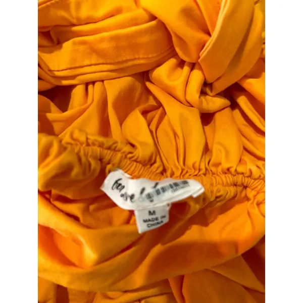 For Love & Lemons Clementine Mini Dress Orange Womens Size Medium - Image 13