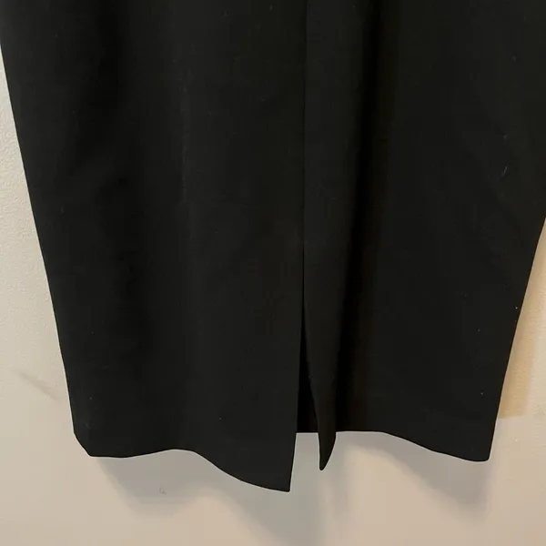 Black Halo Behati Black Mini Strappy Dress SZ 0 Little Black‎ Dress LBD New - Image 7