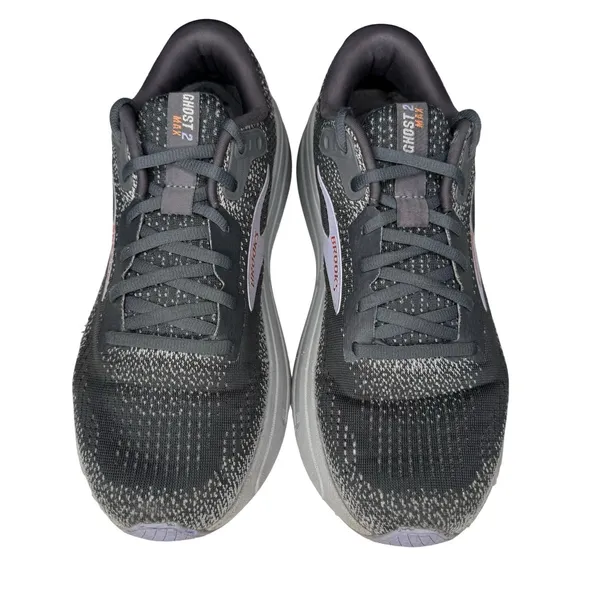 Brooks Shoes Women's 10‎ B Ghost Max 2 Ebony Sweet Lavender Alloy DNA Loft - Image 4