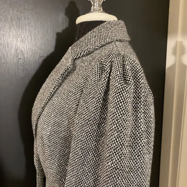 💜 NWT A New Day Woven Black and White Blazer - Image 4
