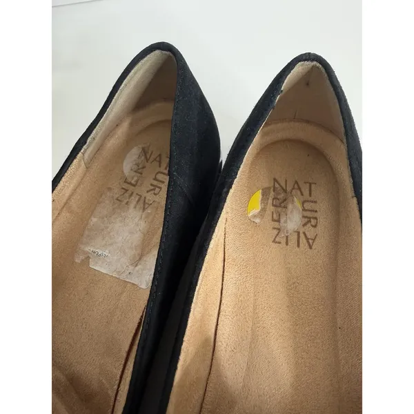 Naturalizer‎ Andie Leather Studded Loafer Black Size 9 Slip On Comfort Casual - Image 4