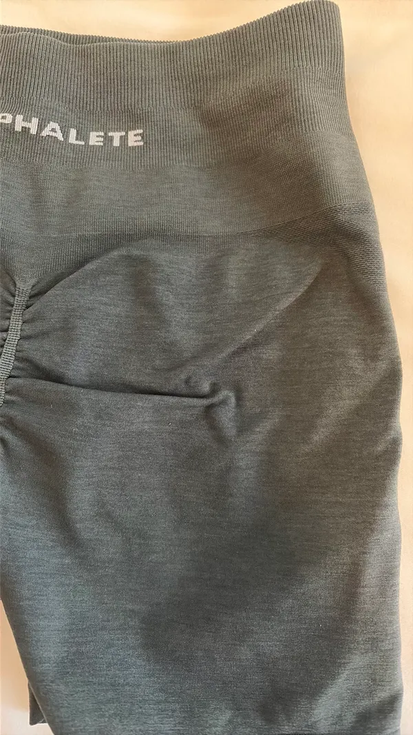 Alphalete Amplify Gray Shorts - Image 5