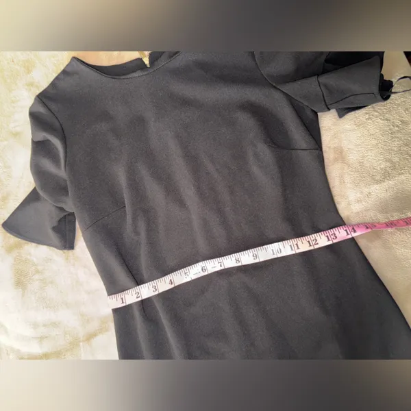 Calvin Klein Black Midi Dress Timeless Elegance - Image 10