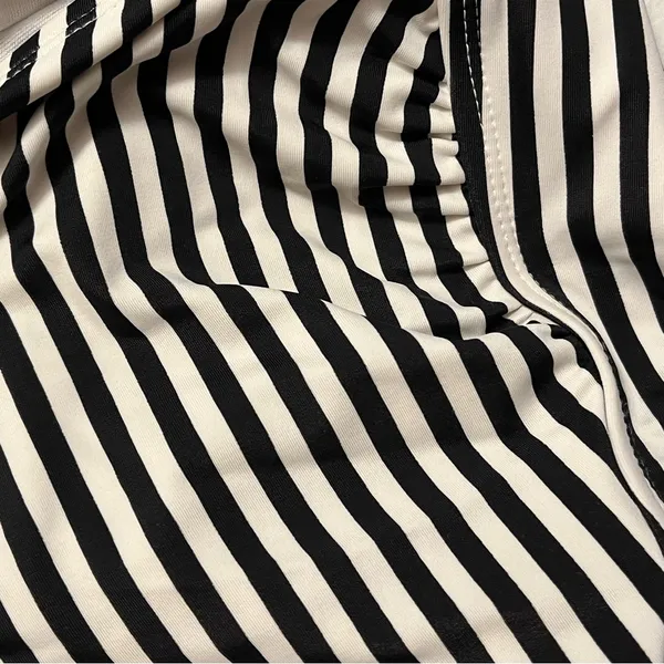 Old Navy•B&W Striped Halter One-Piece Sz XL - Image 7