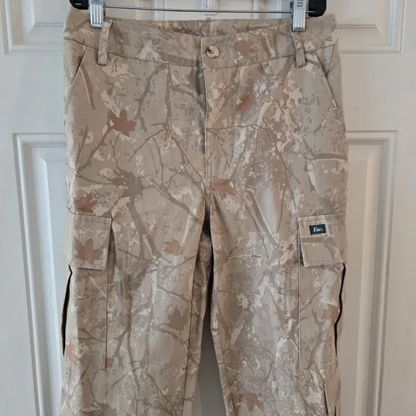 Esc Camo Cargo Pants Cotton Tactical Utility Women’s Small NWOT 30x28.5 Hunting - Image 3