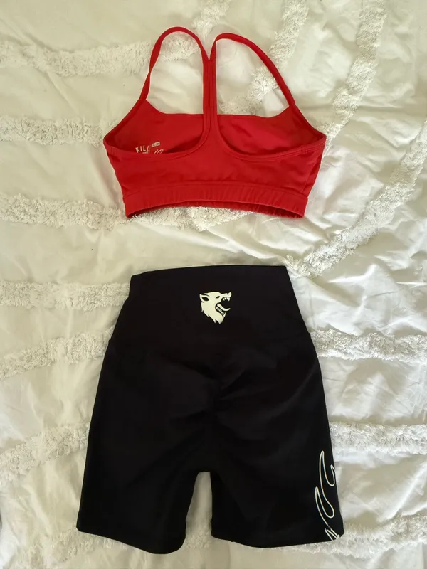 Kill Crew Workout Set Red Size XS - Image 2