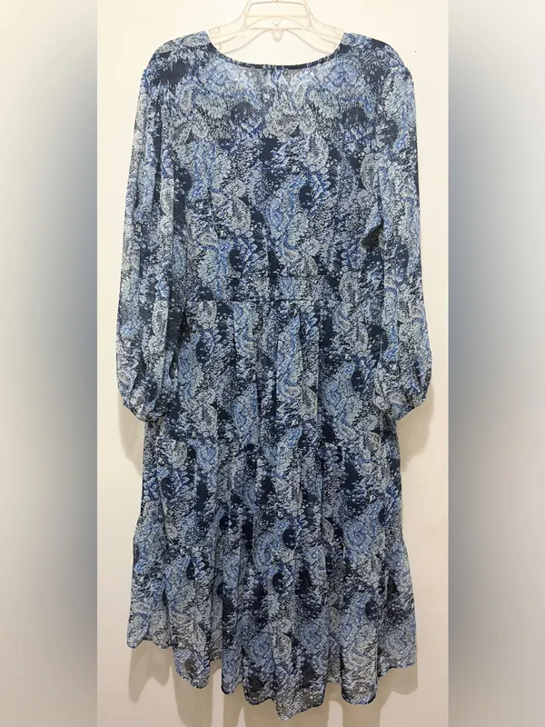 Joie Printed Parisian Paisley Maxi Dress XL NWT - Image 9
