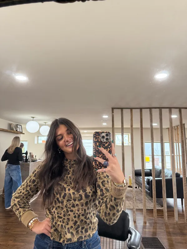 Free People Cheetah Thermal - Image 5