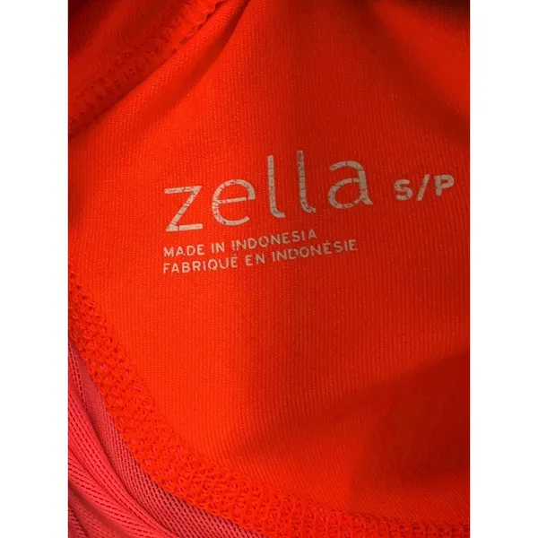 Zella Coral Ruched Zip-Up Athleisure Sporty Activewear Jacket Size S/P - Image 2