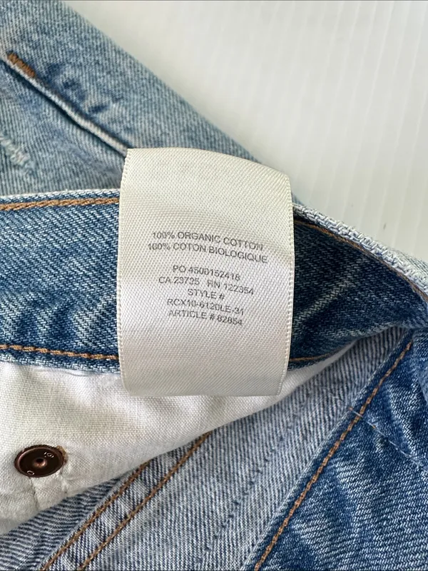 Aritzia Denim Forum Ex Boyfriend Shorts, 24 - Image 10