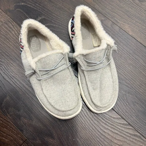 Hey Dude Women’s 9 Wendy Funk Wool Shoes Pull On - Image 2