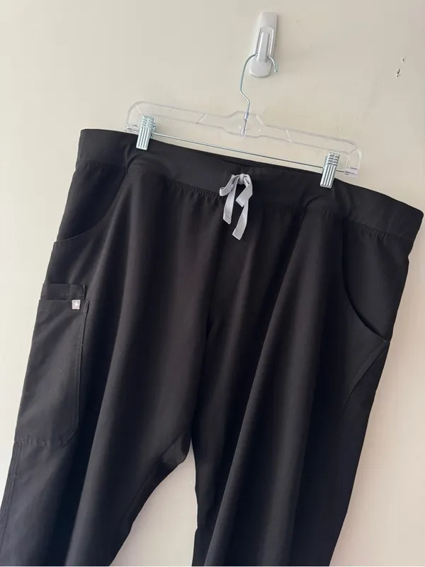 Figs Black Kade Straight Leg Scrub Pant Size XXL - Image 4