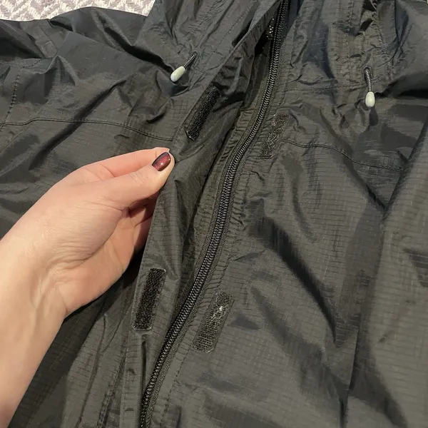 LL Bean Women TEK2 Jacket Hooded Waterproof Insulated Black L Large Regular - Image 8
