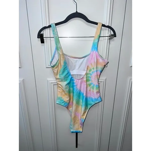 NWT Stoney Clover Lane Women's Tie-Dye‎ One Piece Swimsuit Size Small Multicolor - Image 2