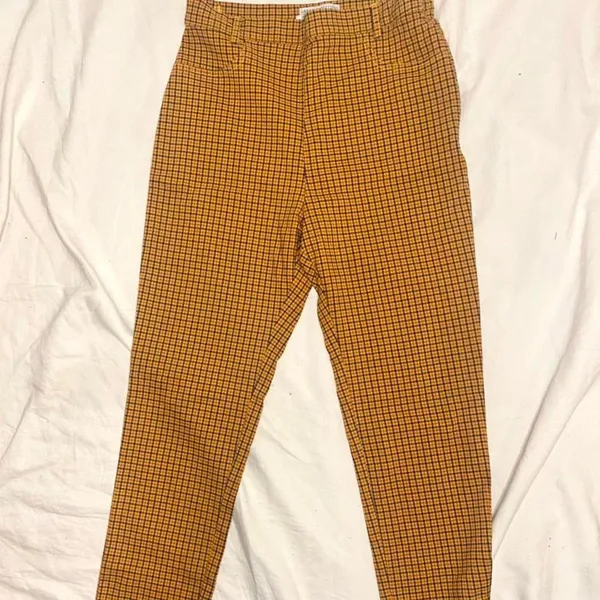 Urban Outfitters Straight legged patterned pants - BELT NOT INCLUDED - Image 4