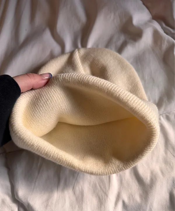 Carhartt Beanie White - Image 3