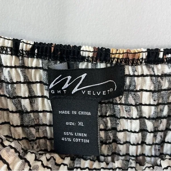 NWOT Midnight Velvet Midi Animal Print Dress - Image 9