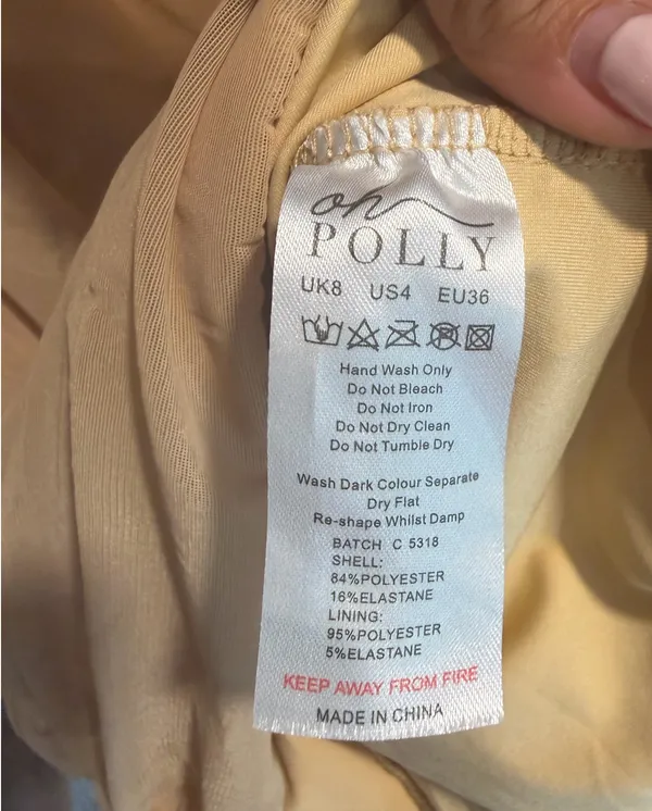 Oh Polly Dress Ruched long sleeve mini - Image 13