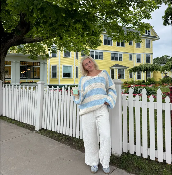 Beginning Boutique Knit Sweater Oversized - Image 6