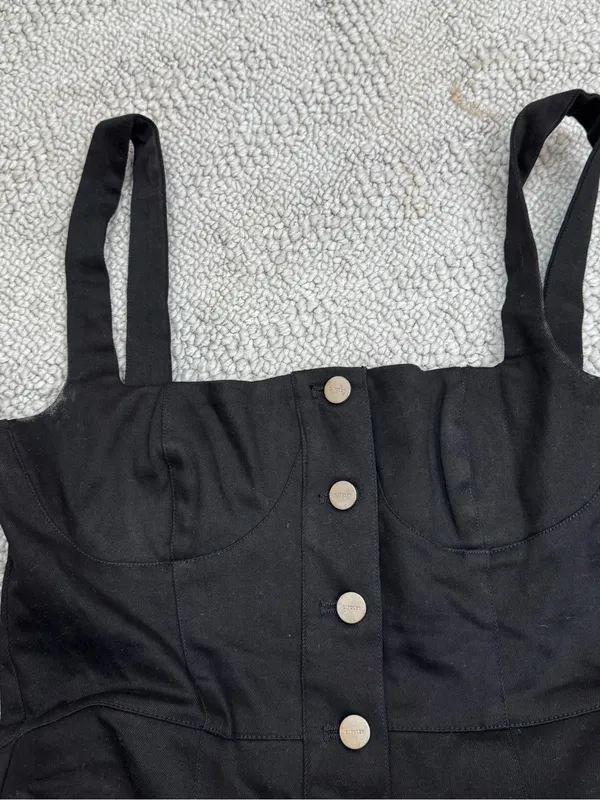 Capulet Denim Mini Dress - Image 4