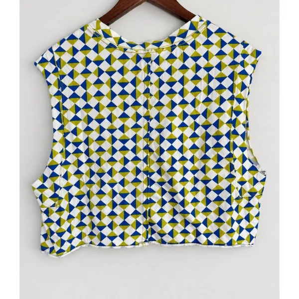 Free People FP Movement Inspire Printed Tank In Trippy Geo Glowing Size XS - Image 3