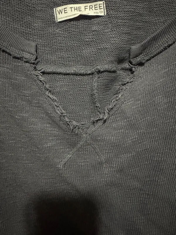 FREE PEOPLE We The Free After Midnight Tee PULLOVER TOP - Image 7