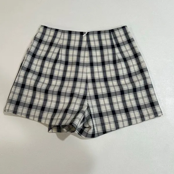 Princess Polly Plaid Mini Skort US 2 AU 6 Preppy Academia Schoolgirl Aesthetic - Image 2