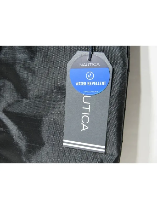 Nautica Captains Quarters Tote Overnight Gym Bag Medum Black NWT - Image 6