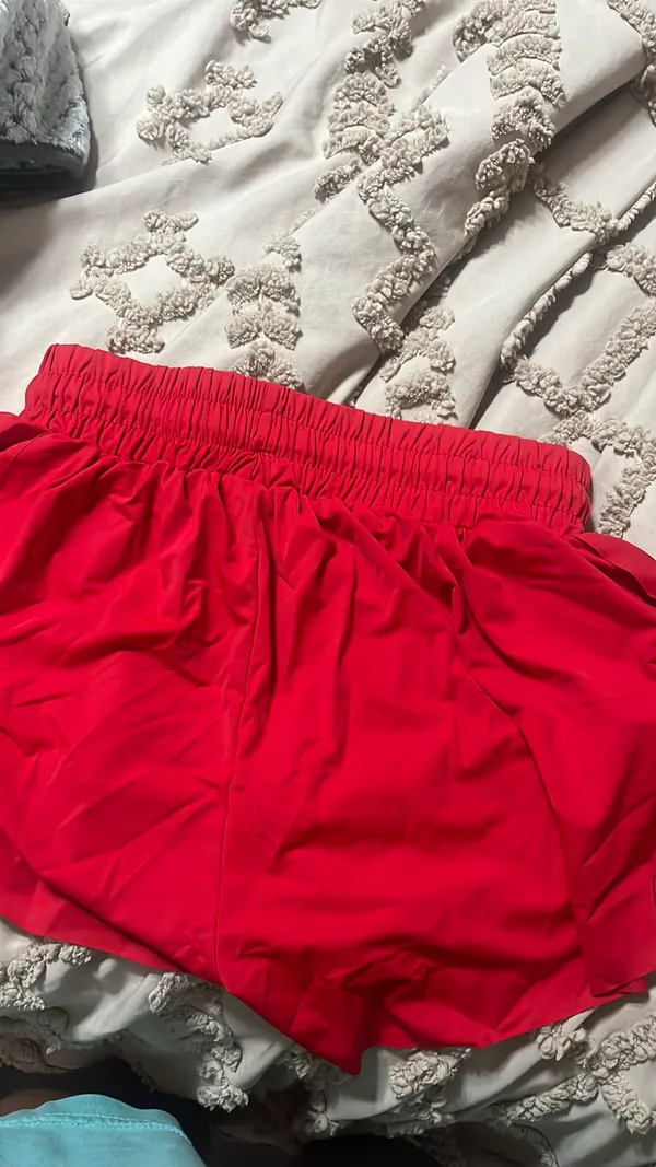 Luzette red shorts Size kids large 10 - Image 3