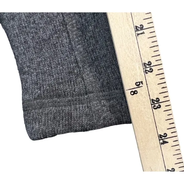Eddie Bauer Jacket Womens S‎ Gray Black Down Fleece Puffer Insulated Full Zip - Image 10
