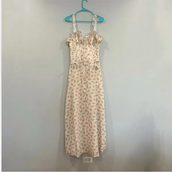 For Love & Lemons Amelia Maxi Dress Small S - Image 2