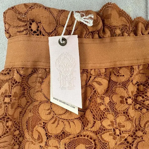 We Are HAH Got Ur Back Bra Brown Sugar Lace Size S - Image 3