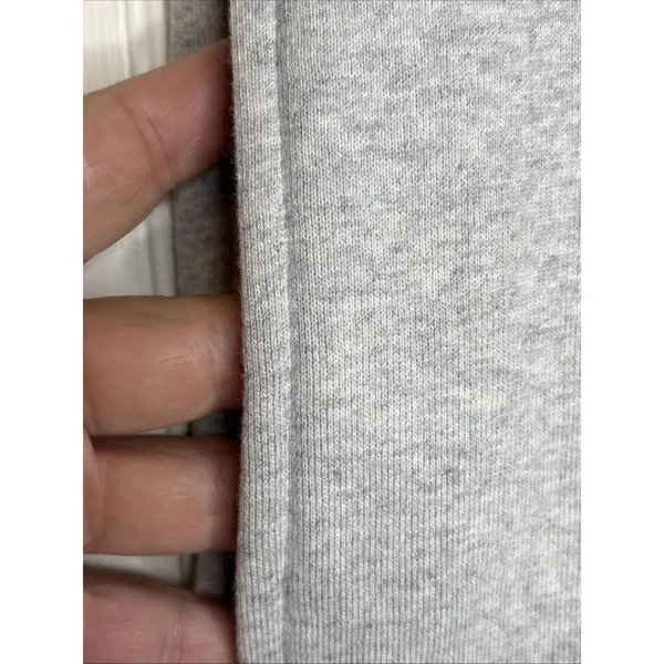 Mate the Label Organic Fleece Relaxed Pocket Sweatpant Heather Grey Xsmall $128 - Image 7