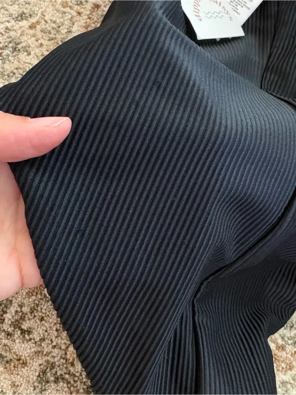 Anthropologie Dippin Daisys Bliss Ribbed One Piece Black Swimsuit Medium - Image 15