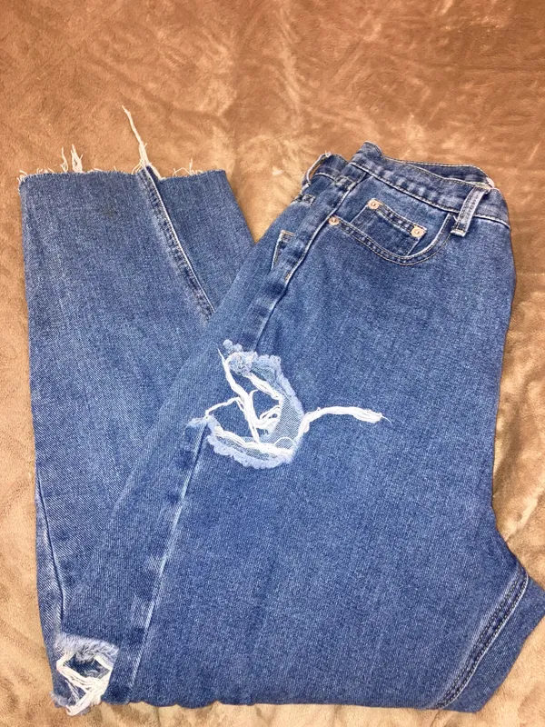 ThCReasa Blue Denim Jeans Size 26 - Image 4