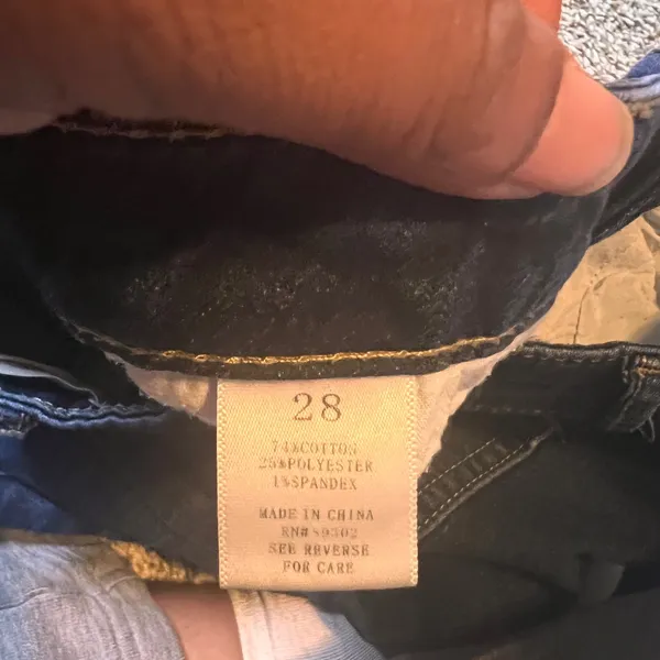 Altar'd State Dark Wash Denim Jeans Womens Size 28‎ Casual Everyday Wear - Image 4