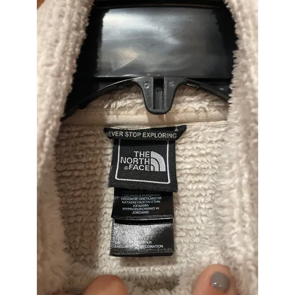 The North Face Fleece zip up jacket medium - Image 3
