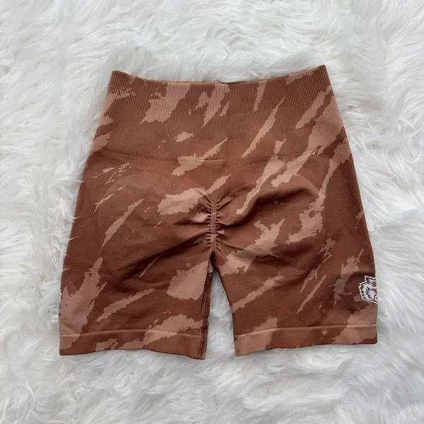 Darc Sport Wolves Forever Seamless Everson Shorts Desert Rose Native Camo Small - Image 6