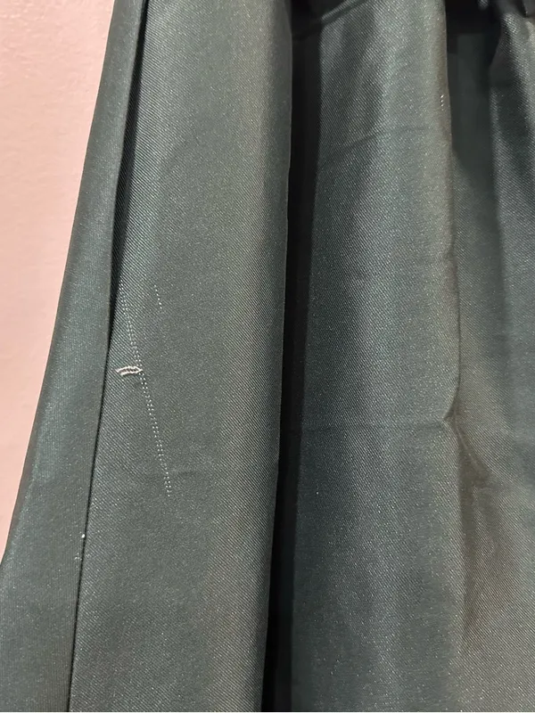 Sachin Babi Shay Strapless Green Tea Length Dress 4/6 AS IS - Image 5