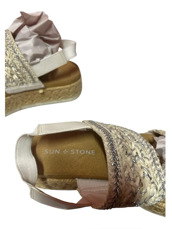 Sun + Stone Karli slingback Woven Natural Espadrille Platform Sandal - Women - Image 5