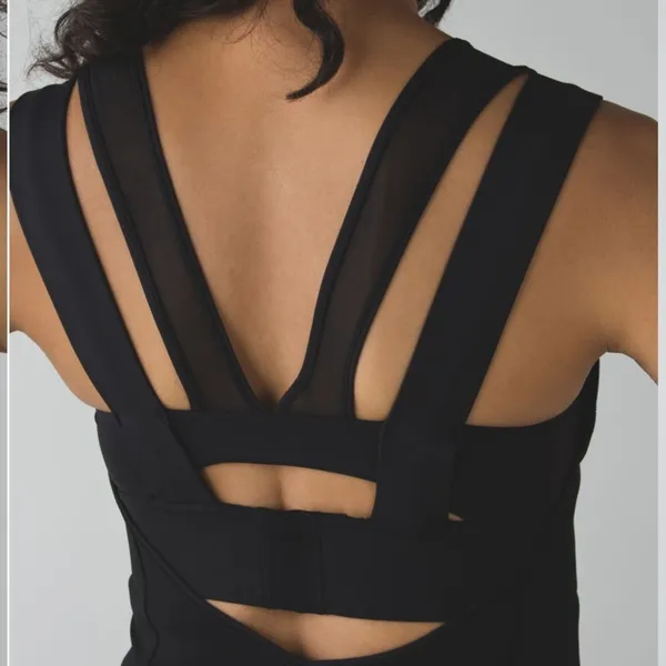 Lululemon Super Sport Black Tank - Image 2