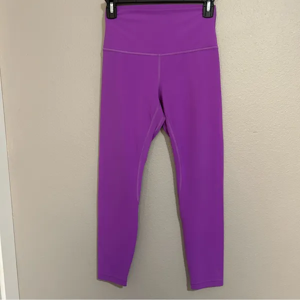 Lululemon Align Pant Purple High Rise Athletic Leggings Women’s Size 6 - Image 4