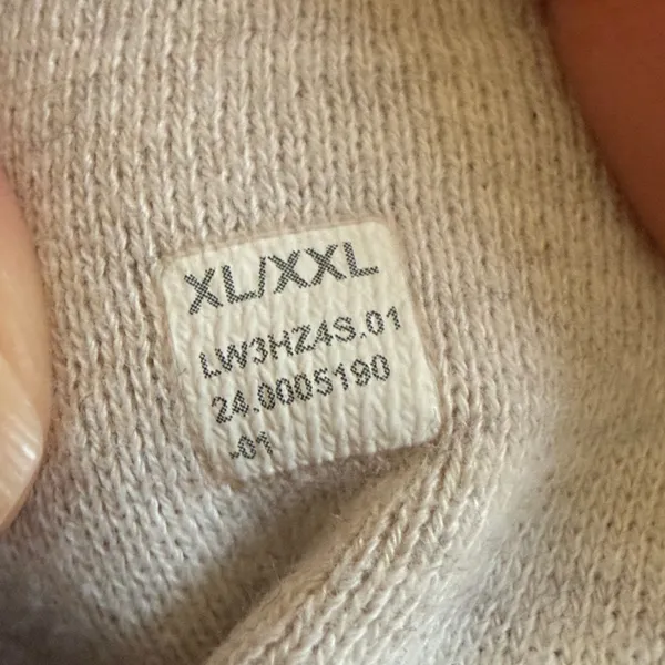 lululemon Funnel Neck Half-Zip Scuba Cowl Neck Long Sweater XL/XXL *flawed - Image 9