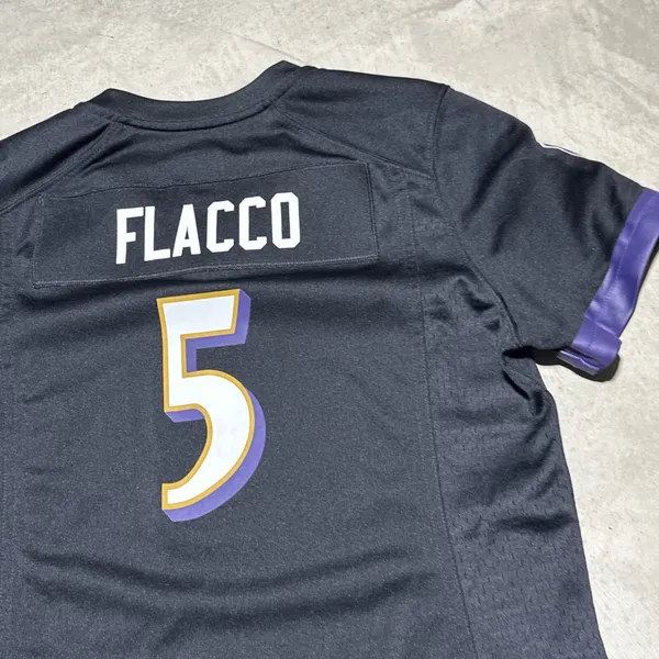 Nike On Field Baltimore Ravens Joe Flacco #5 NFL Football Jersey Women's SZ M - Image 10