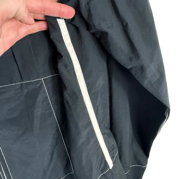 Nike Vintage Black Double Zip Up Jacket Large‎ - Image 3