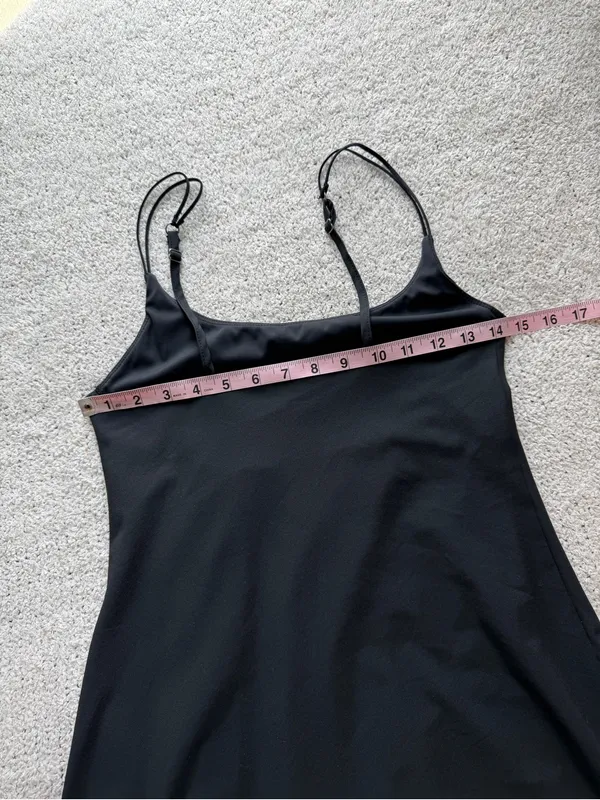 Abercrombie & Fitch Traveler Mini Dress Athletic Shorts XS Petite Black - Image 7