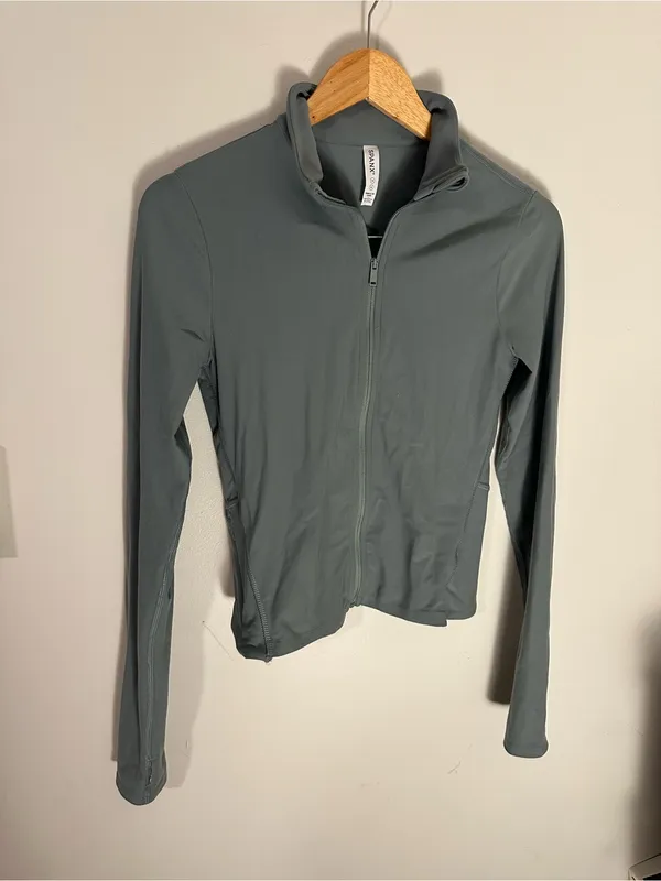 Spanx SPANXsmooth™ OnForm Full Zip Jacket medium Fennel - Image 2
