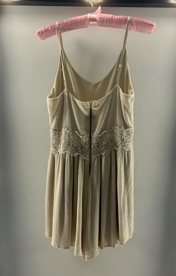 Beige Romper Tan - Image 2